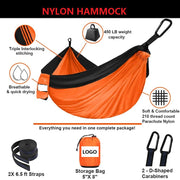 big man heavy duty nylon hammock 450 pounds