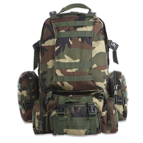 50L Military, Tactical, Camping, Hiking, Backpack, Rucksack