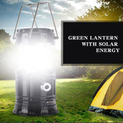 new solar charging type multifunctional telescopic camping lantern outdoor camping tent lamp