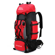 90l outdoor camping hiking backpack