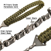 Braided Paracord Camping Survival Pocket Saw