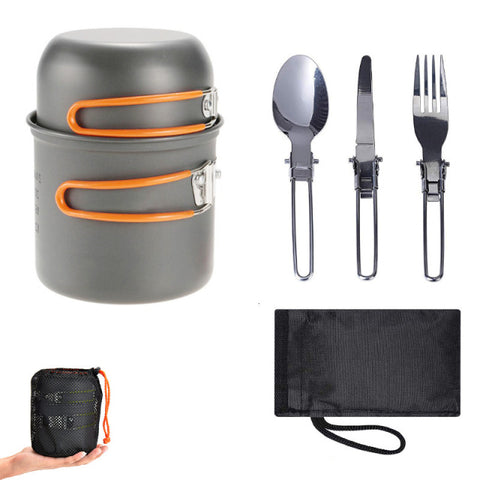 Compact Camping Cookware Set