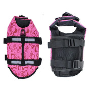 Dog Life Vests Adjustable Pet Dog Life Jacket With Reflective Strips Dog Flotation Vest For Cat Small Medium Large Dogs Swimming