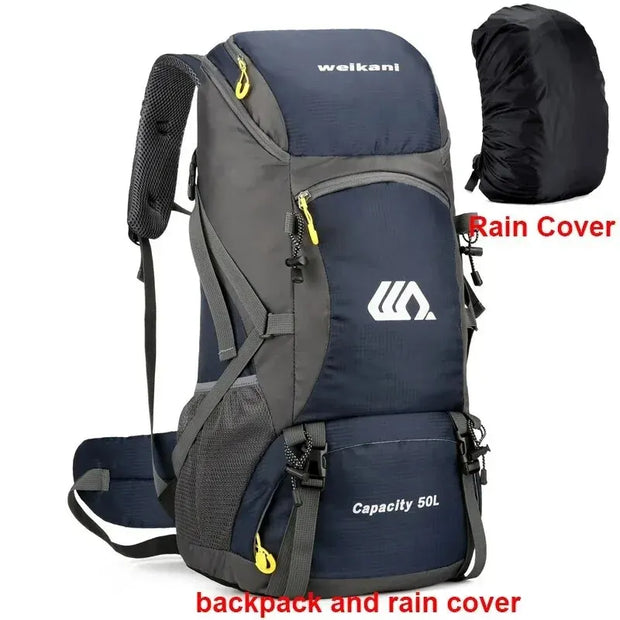 50l travel backpack camping bag