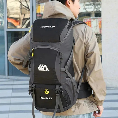 50l travel backpack camping bag