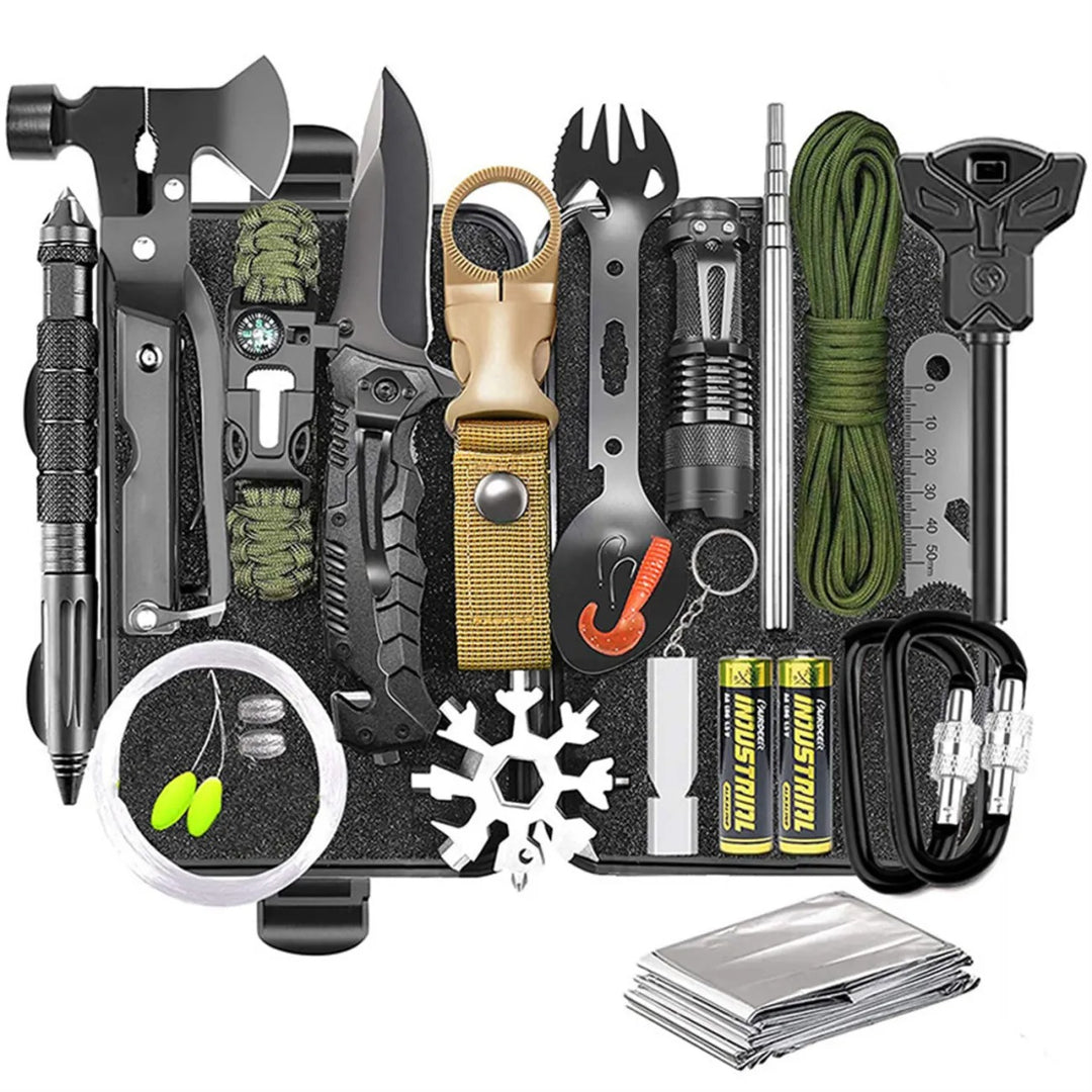Outdoor Survival Kit Wilderness Survival Tool Set – The Rollin River