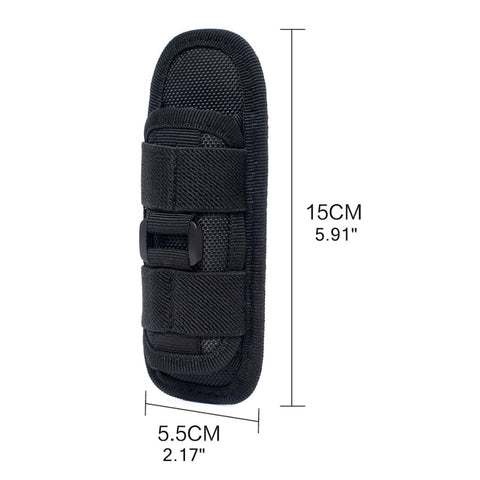 Tactical Rotatable Belt Flashlight Holder