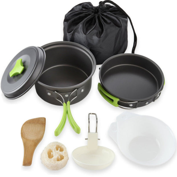 Compact Camping Cookware Set