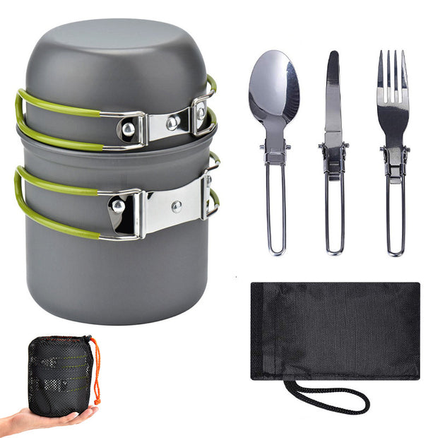 Compact Camping Cookware Set