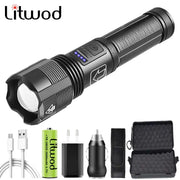 Tactical Hunting Led Rechargable Waterproof Flashlight