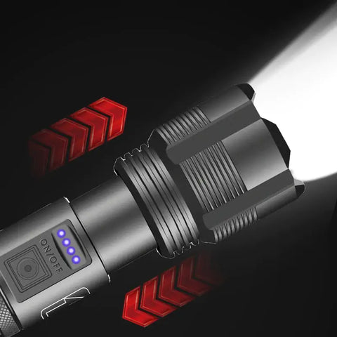 Tactical Hunting Led Rechargable Waterproof Flashlight